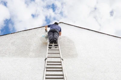 Peinture extérieure au Mazeau — façades et ravalement